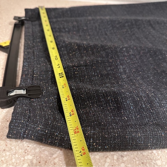 Pendleton Petite Country Clothes Wool Silk Skirt in Gray knee-length A-line VGUC - Picture 16 of 16